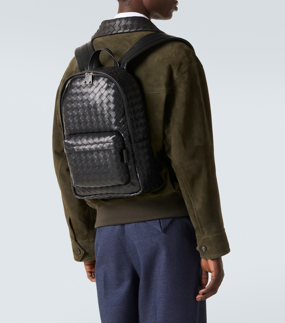 Bottega Veneta Intrecciato Small leather backpack