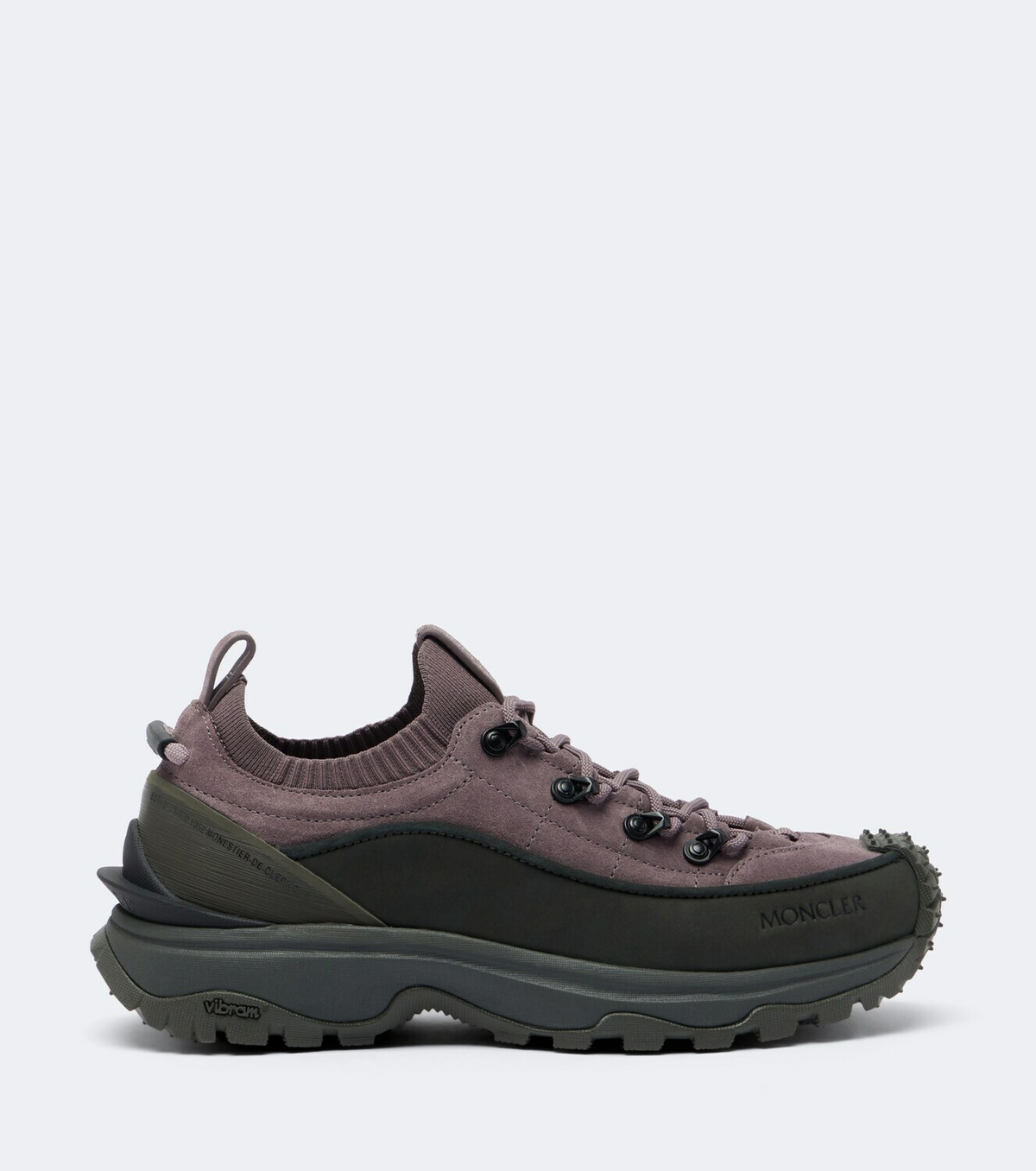 Moncler Trailgrip Lite3 suede sneakers
