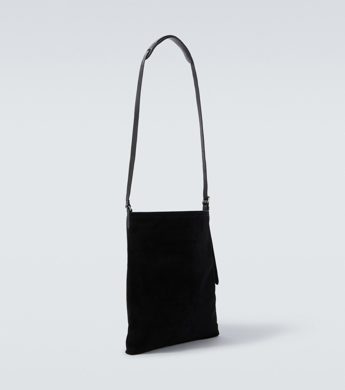 Dries Van Noten Suede messenger bag