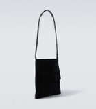 Dries Van Noten Suede messenger bag