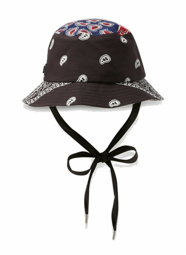 Photo: Bandana Bucket Hat in Black