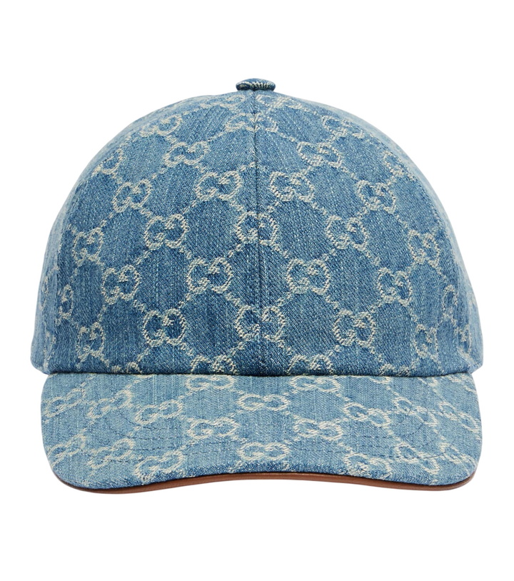 Photo: Gucci GG cotton canvas baseball cap