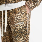 Cole Buxton Men's Piped Track Pant in Leopard