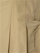 HELMUT LANG - Cotton Blend Pleated Canvas Skort