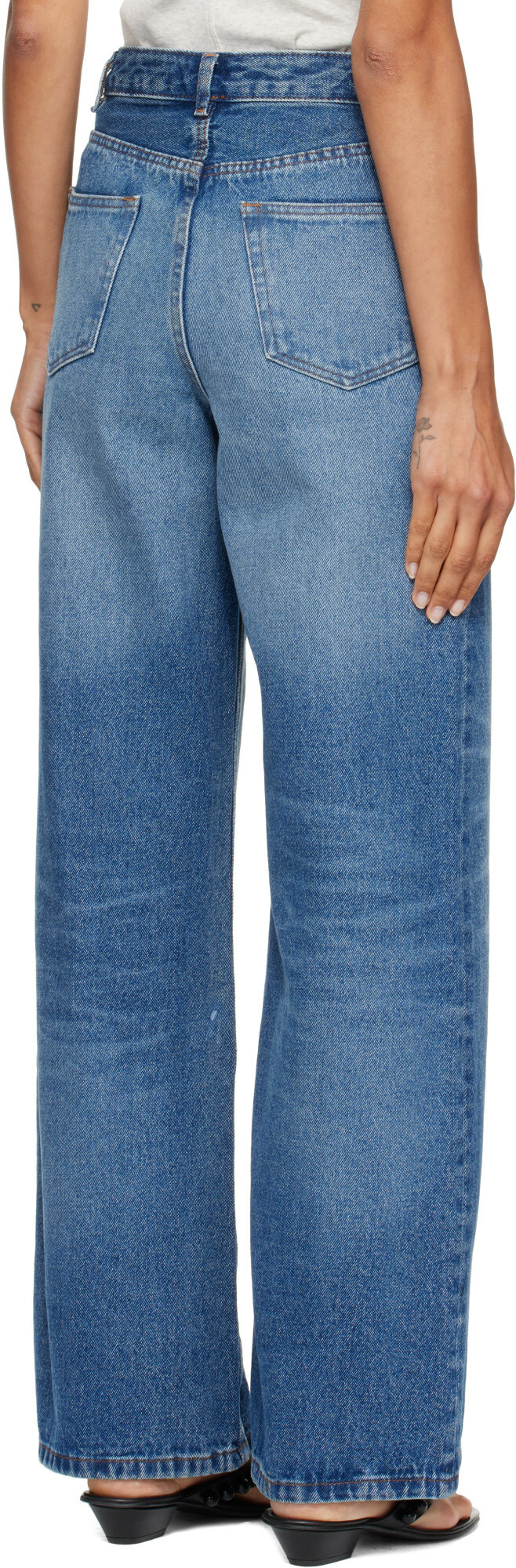 A.P.C. Blue Elisabeth Jeans