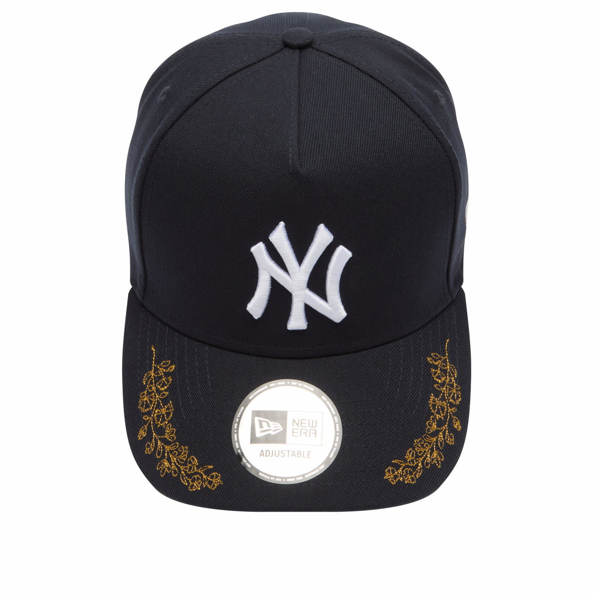 New Era New York Yankees Tonal Icon 9Forty E-Frame in Navy 