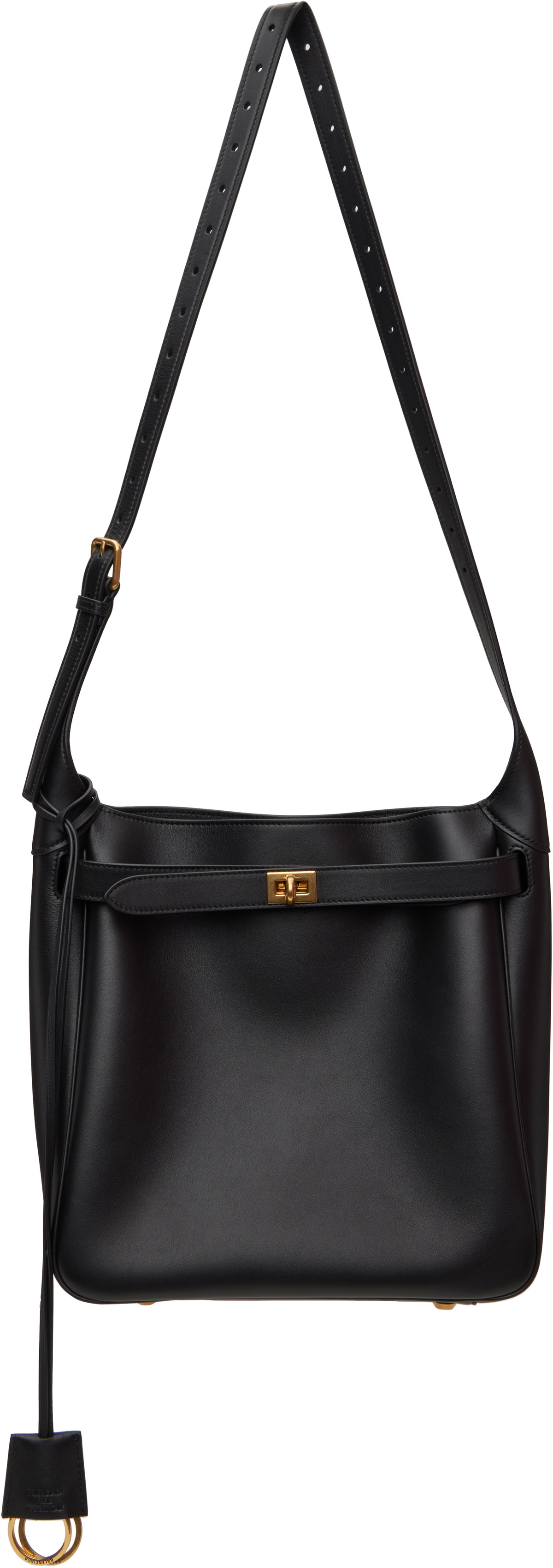 ハンドバッグ Balenciaga Small Black Crossbody Bag Bel Air Balenciaga: Black Bel Air Small Bag | SSENSE