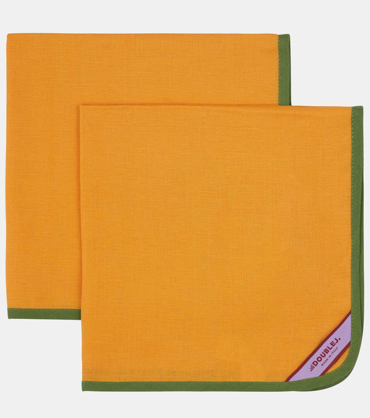 La DoubleJ Rainbow Zafferano Large set of 2 napkins