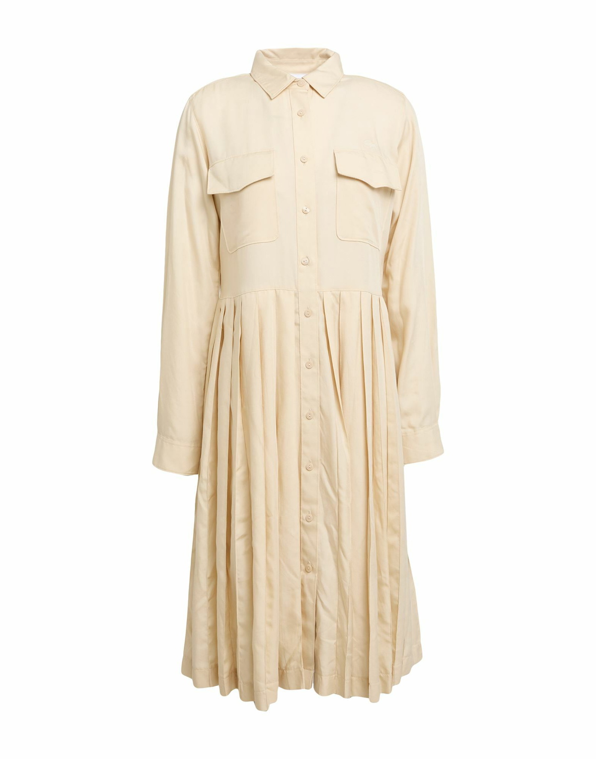 Lacoste Womens Midi dress in Beige