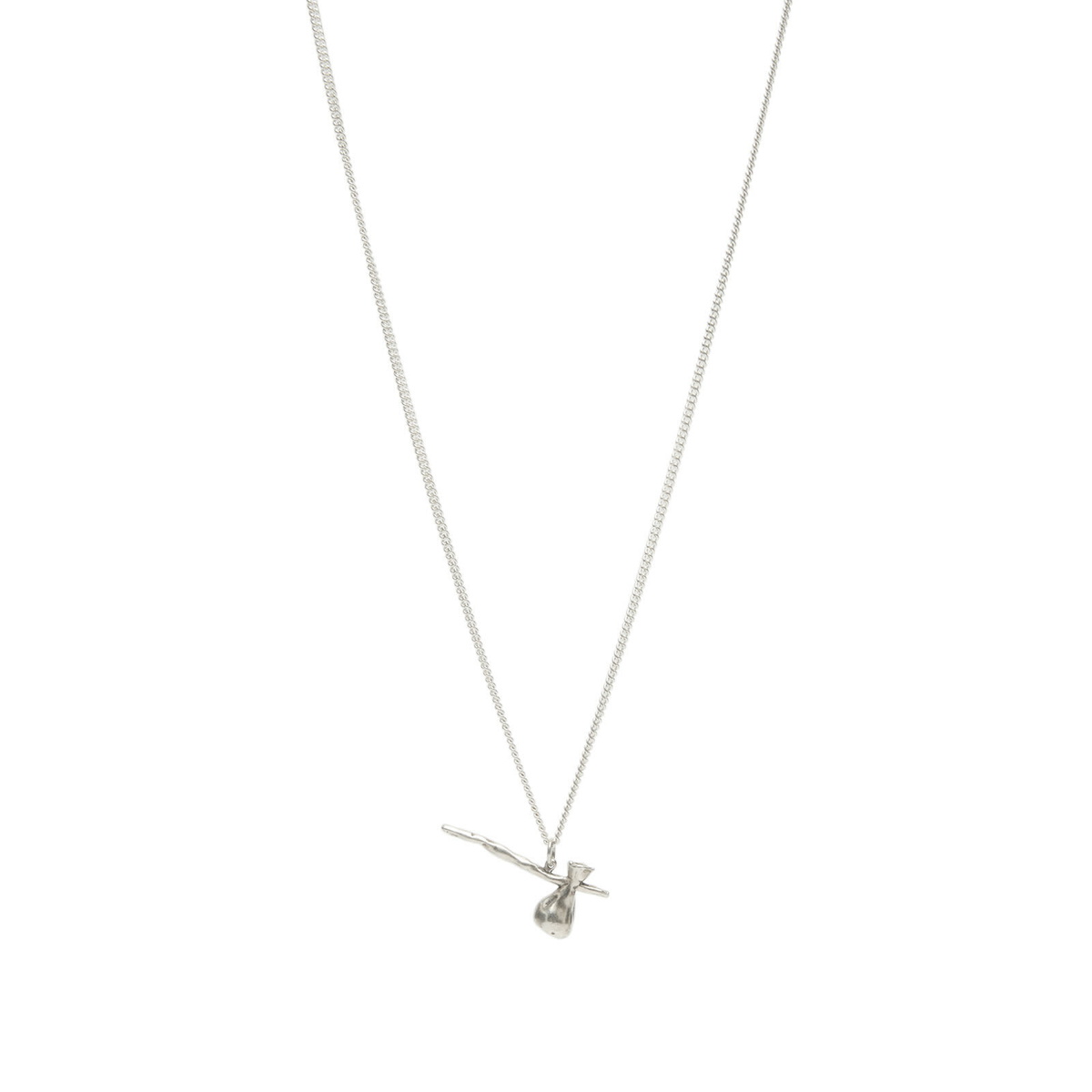 Heresy Men's Bindle Chain in Oxidised Silver 
