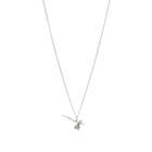 Heresy Men's Bindle Chain in Oxidised Silver 