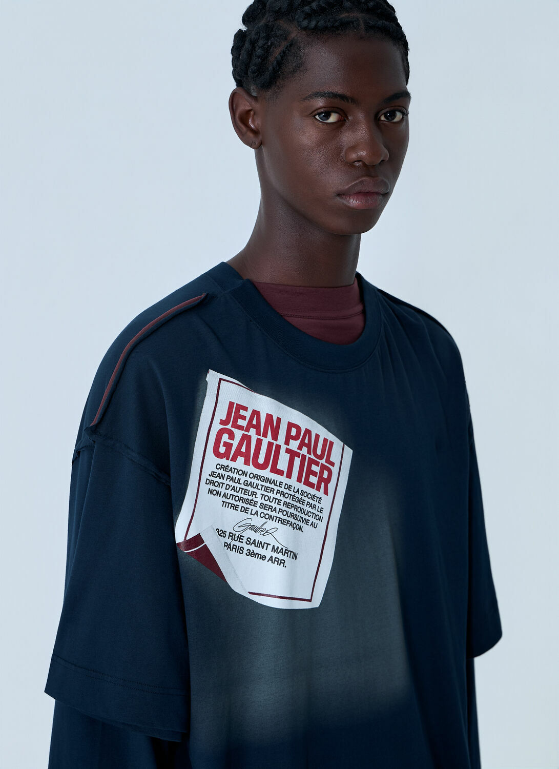 Jean Paul Gaultier Logo Motif T-Shirt