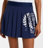 Polo Ralph Lauren x Wimbledon logo pleated tennis skirt
