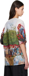 Bless Multicolor Embellished Holidaychorus T-shirt