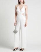 Maje Womens Jumpsuit Ivory