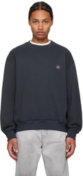 Solid Homme Gray Gradient 'Solid' Sweatshirt