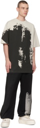 A-COLD-WALL* Off-White & Black Print T-Shirt