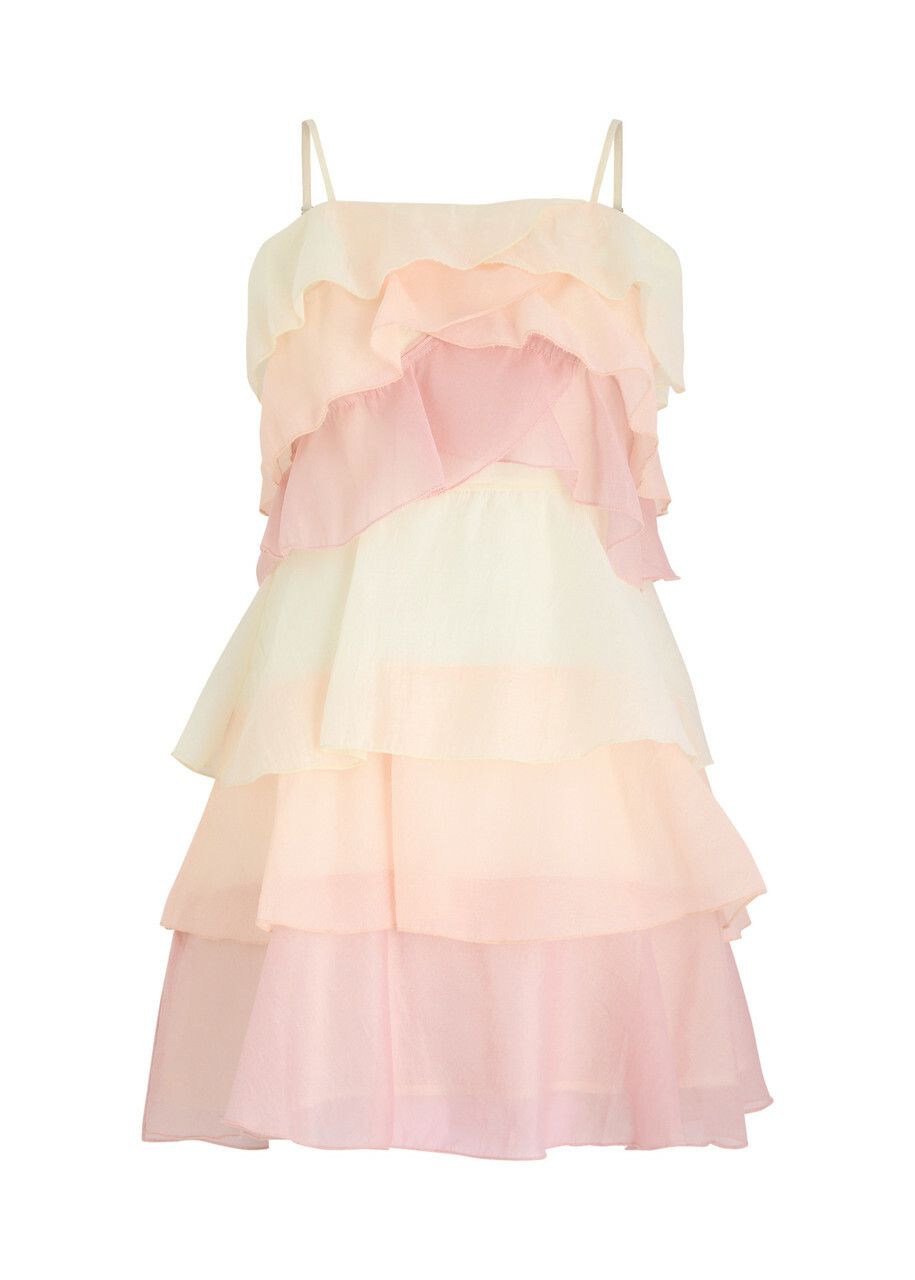 knee length dresses for ladies Honey Pink Sequin Mini Dress - US 8 main image 1