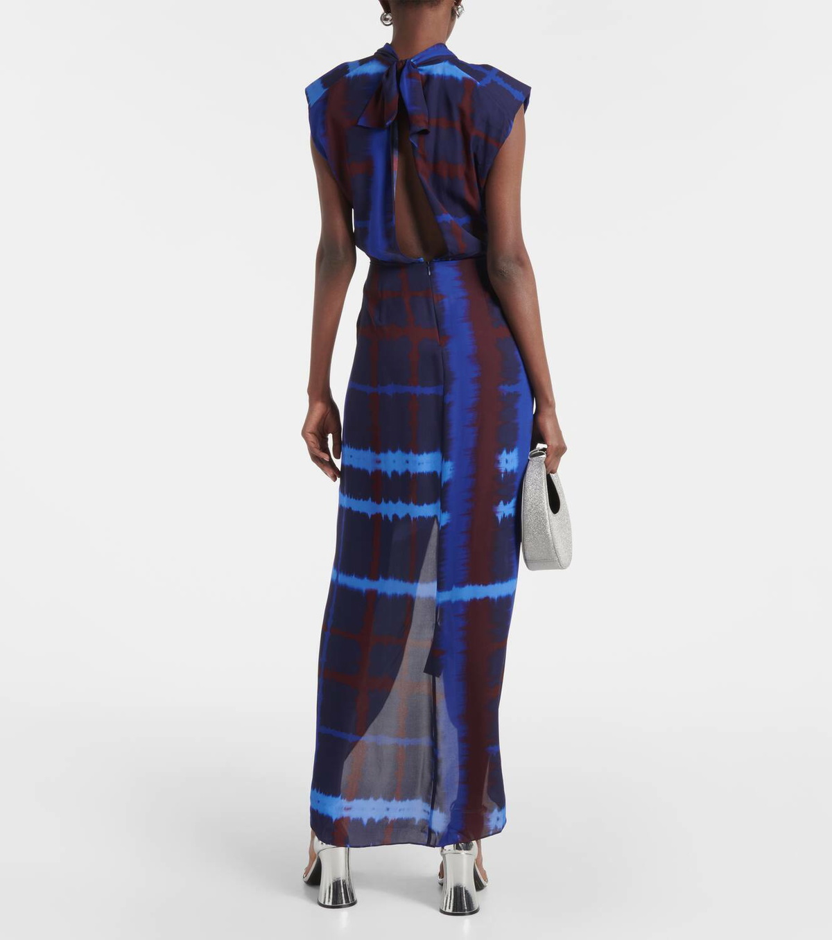 Johanna Ortiz Inspiring Vistas tie-dye silk maxi dress