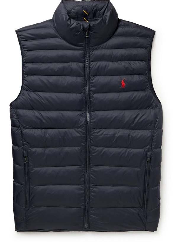 Photo: Polo Ralph Lauren - Quilted Recycled Nylon Primaloft Gilet - Blue