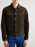 TOM FORD - Slim-Fit Cotton-Blend Corduroy Jacket - Brown