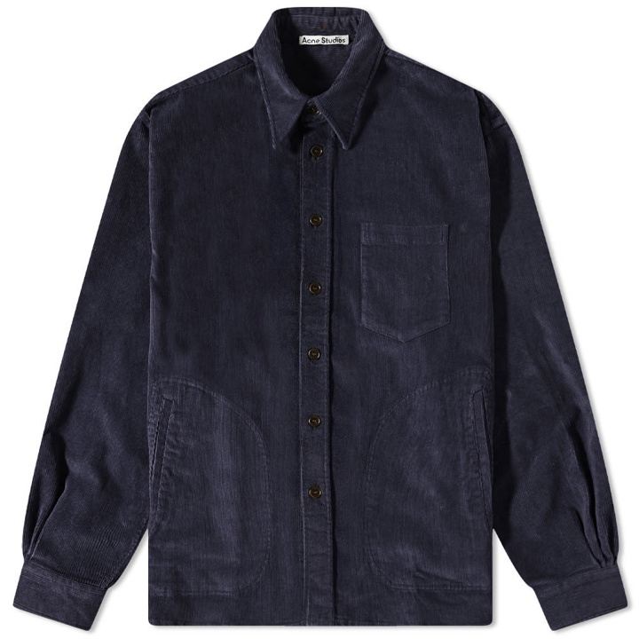 Photo: Acne Studios Satlent Brushed Cord Shirt Jacket