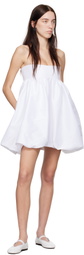 Kika Vargas SSENSE Exclusive White Crie Minidress