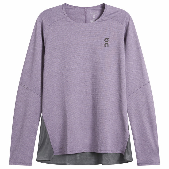 Photo: ON Men's Performance Lg T-Shirt in Dewberry/Eclipse