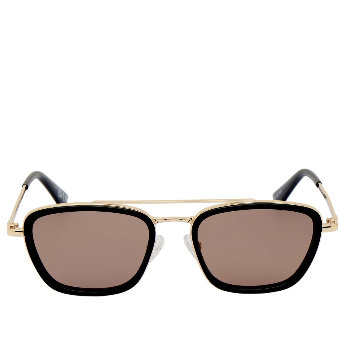Le Specs Diametric Sunglasses in Gold/Black 