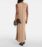 Joseph Linen-blend maxi dress