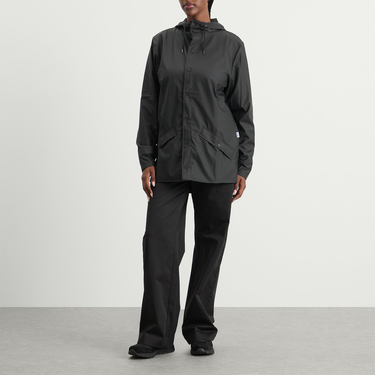 Rains Classic Jacket in Black