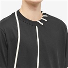 Craig Green Men's Laced T-Shirt in Black/Cream