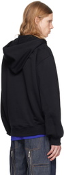 Helmut Lang Black Apex Zip Hoodie