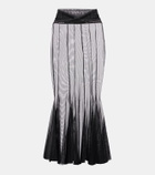 Nensi Dojaka Mila tulle midi skirt