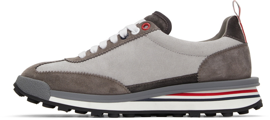 スニーカー THOM BROWNE SUEDE AND NYLON TECH RUNNER SNEAKER Thom Browne Suede Tech Runner Sneakers Thom Browne