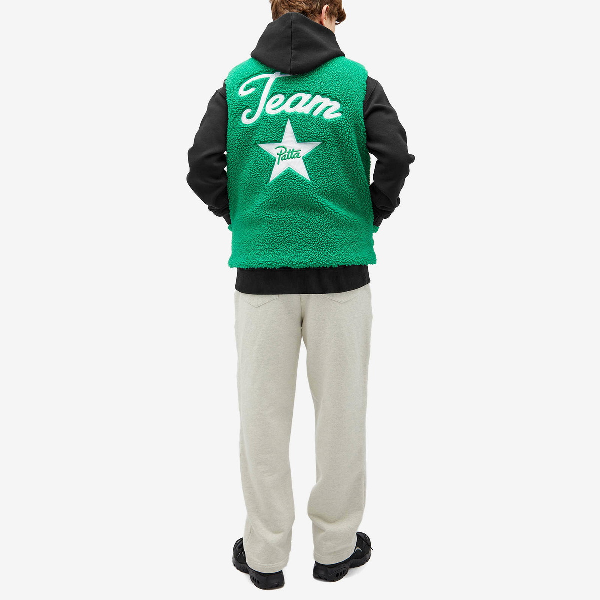 Converse Men's x PATTA Reversible Vest in Green