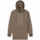 Rick Owens Men's Popover Hoody in Dust