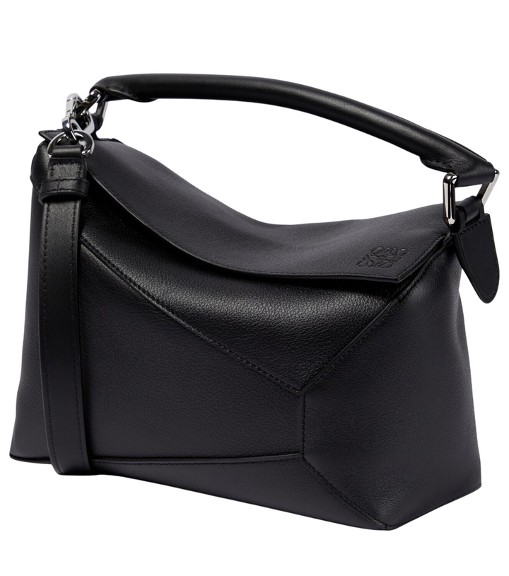 Photo: Loewe Puzzle Edge Small leather top-handle bag