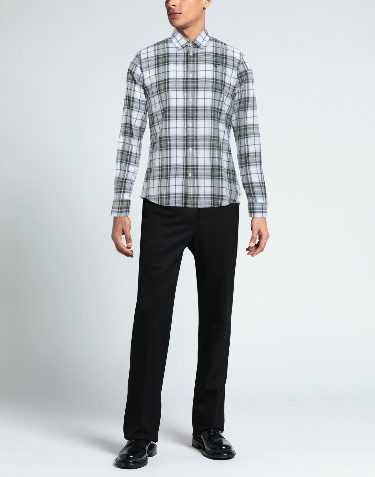 Barbour Mens Shirt in Sage green
