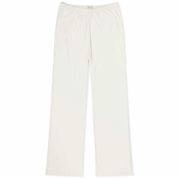 Photo: DONNI. Women's Jersey Simple Trousers in Cream