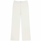 DONNI. Women's Jersey Simple Trousers in Cream