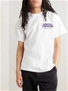GENERAL ADMISSION - People Logo-Print Cotton-Jersey T-Shirt - White