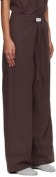 Entire Studios Brown Pajama Lounge Pants