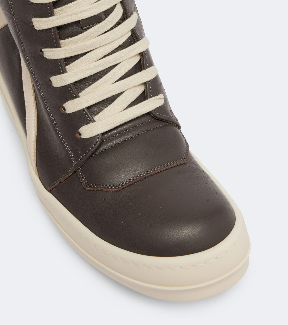 Rick Owens Geobasket leather sneakers