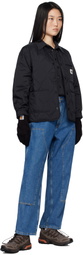 Carhartt Work In Progress Black Skyler Liner Puffer Jacket
