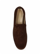 KHAITE - 20mm Alessio Suede Loafers