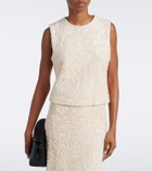 Vince Sequined top