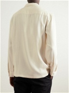 Club Monaco - Slim-Fit Camp-Collar TENCEL™ Lyocell Shirt - White