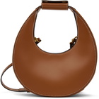 Staud Brown Mini Moon Bag