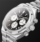 Vacheron Constantin - Overseas Automatic Chronograph 42.5mm Stainless Steel Watch, Ref. No. 5500V/110A-B481 - Black